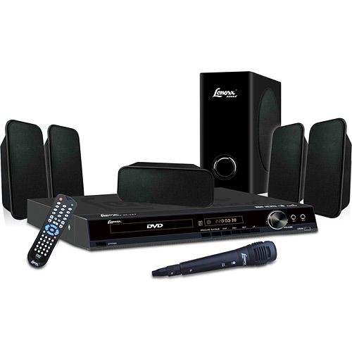 Home Theater c/karaokê, HDMI, Rádio e Ripping HT-727 Lenoxx