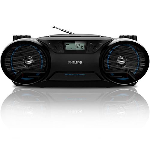 Som Portátil CD Soundmachine, CD MP3/WMA 5 W AZ3811 Philips