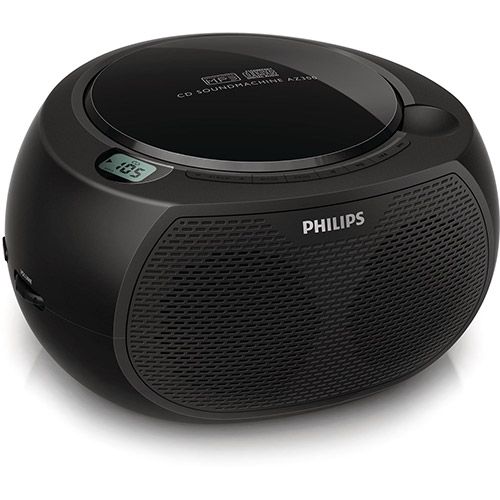 Som portátil Boombox com CD , MP3 e Entrada Line In Philips